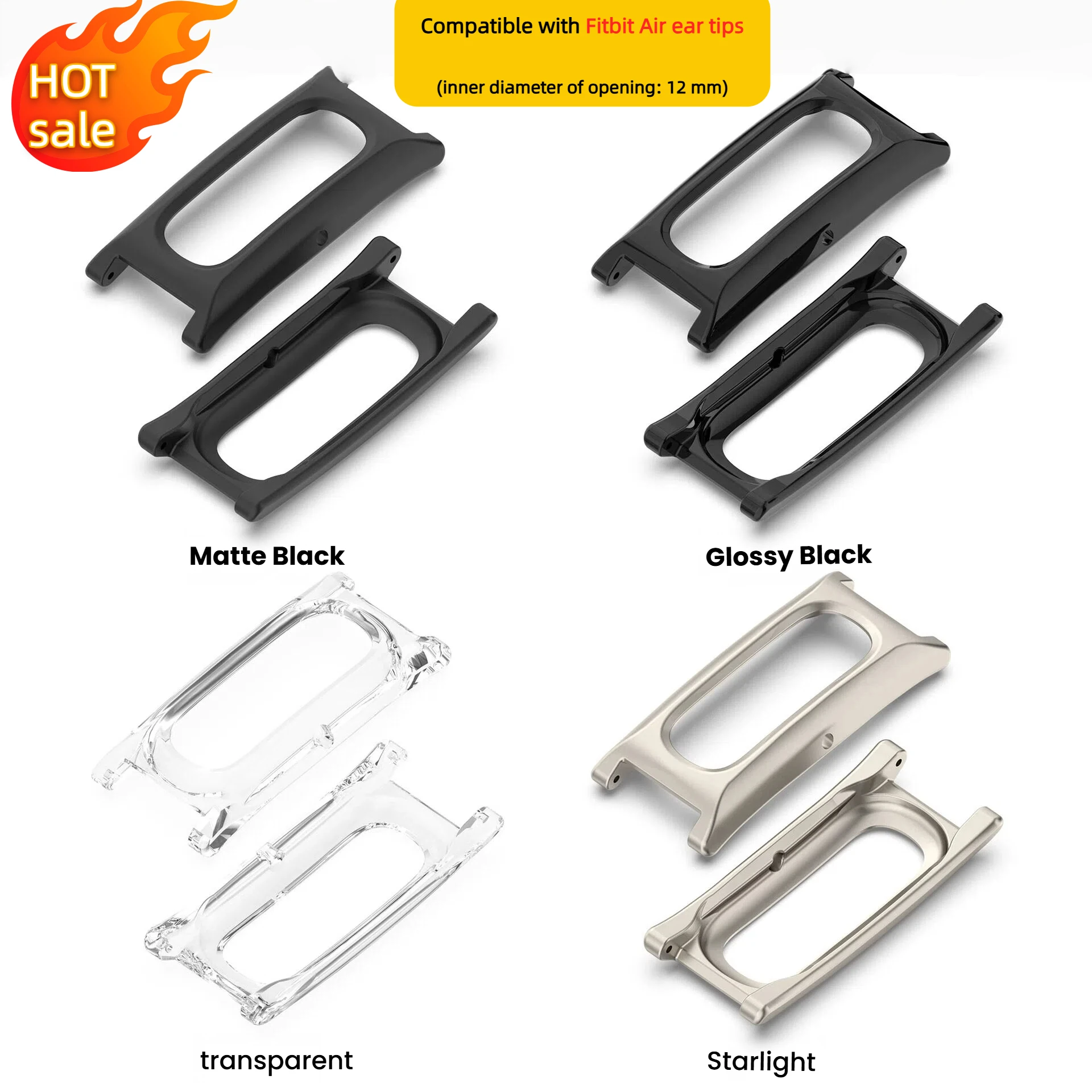 Hot Sale 12mm Adapter for Google Fitbit Air Classic Stainless Steel Watchband Connector for Fitbit Air Metal Adapters Adapter
Hot Sale 12mm Adapter for Google Fitbit Air Classic Stainless Steel Watchband Connector for Fitbit Air Metal Adapters Adapter