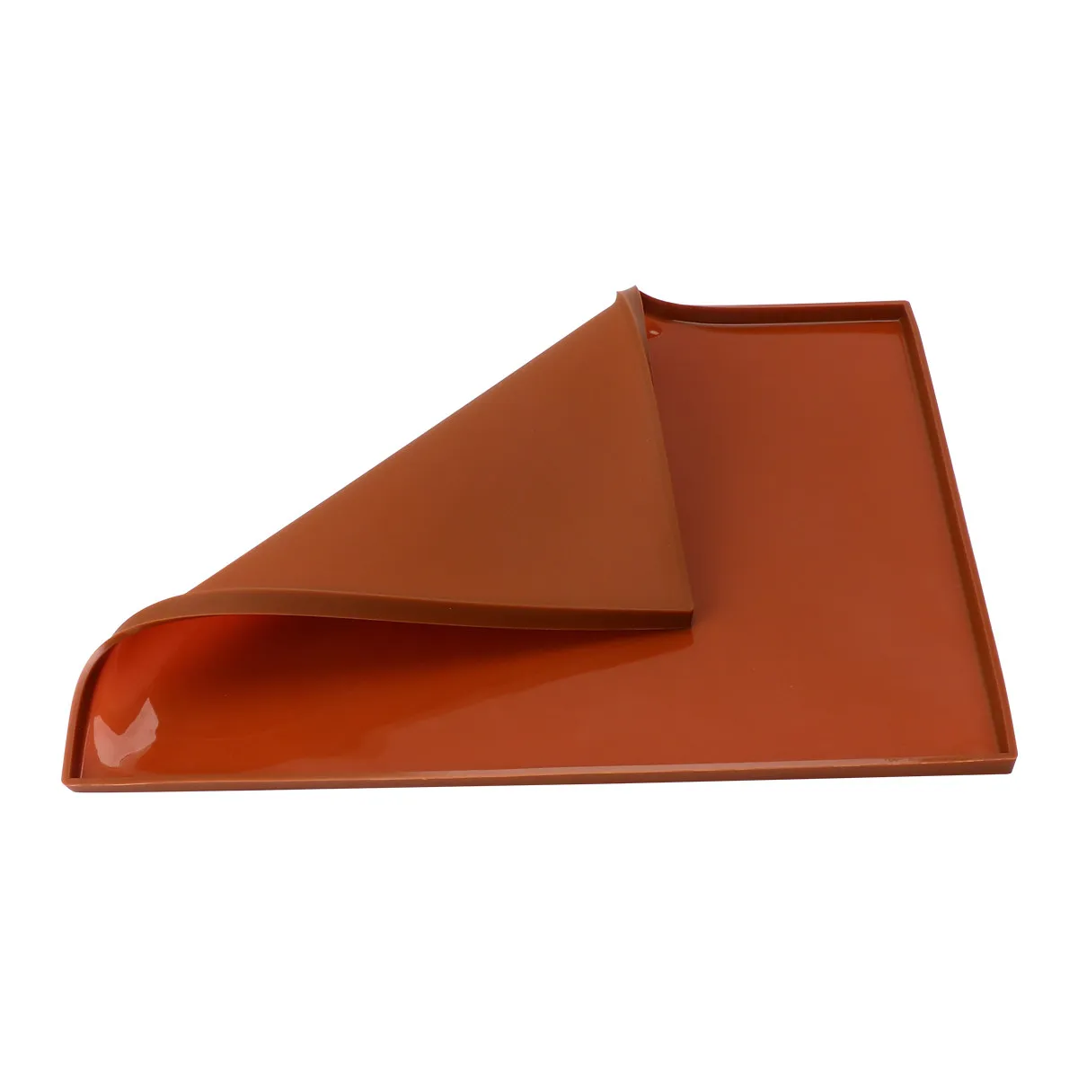 Cake Roll Bake Mold Brown Food Grade Silicone Double-Sided Flexible Reusable Non-Stick Essential Baking Tool for Home Bakery
Cake Roll Bake Mold Brown Food Grade Silicone Double-Sided Flexible Reusable Non-Stick Essential Baking Tool for Home Bakery