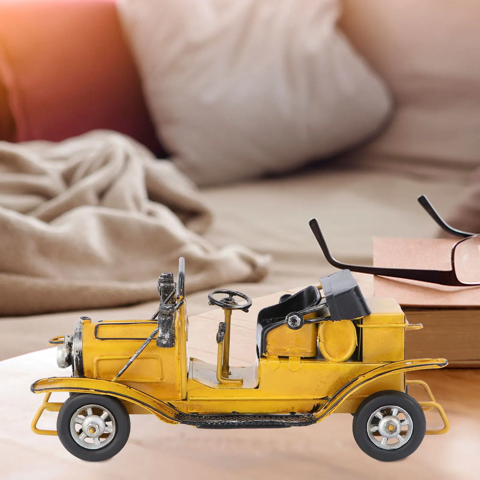 1Pcs Vintage Iron Car Classic Design Yellow Metal Craft Home Bar Shopwindow Decoration Wrought Iron Car Model Decoration
1Pcs Vintage Iron Car Classic Design Yellow Metal Craft Home Bar Shopwindow Decoration Wrought Iron Car Model Decoration