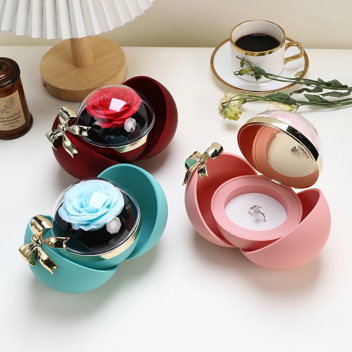 Круглый бант, сохраненная вечная роза, подарочная коробка, ожерелье, кольцо, кулон, коробка для хранения ювелирных изделий, День святого Валентина, помолвка, Propo
Круглый бант, сохраненная вечная роза, подарочная коробка, ожерелье, кольцо, кулон, коробка для хранения ювелирных изделий, День святого Валентина, помолвка, Propo