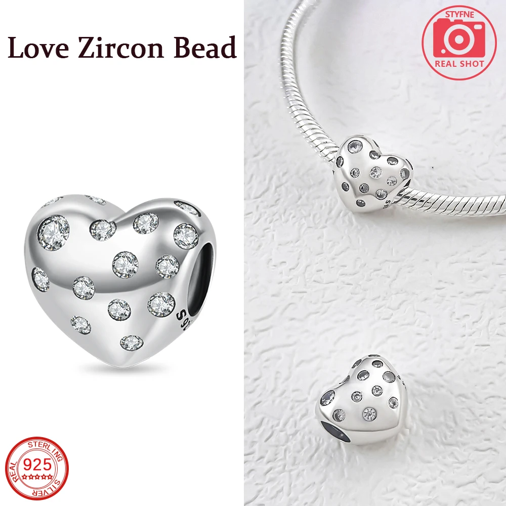 2024 New Symbols And Beliefs 925 Sterling Silver White Heart Bead Original Bracelet Fit DIY Jewelry Women's Gift
2024 New Symbols And Beliefs 925 Sterling Silver White Heart Bead Original Bracelet Fit DIY Jewelry Women's Gift