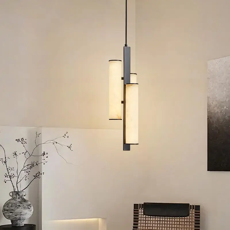 Modern New Chinese Style Bedroom Bedside Table Marble Pendant Light Nordic Designer Living Room Dining Room Lighting Fixtures
Modern New Chinese Style Bedroom Bedside Table Marble Pendant Light Nordic Designer Living Room Dining Room Lighting Fixtures