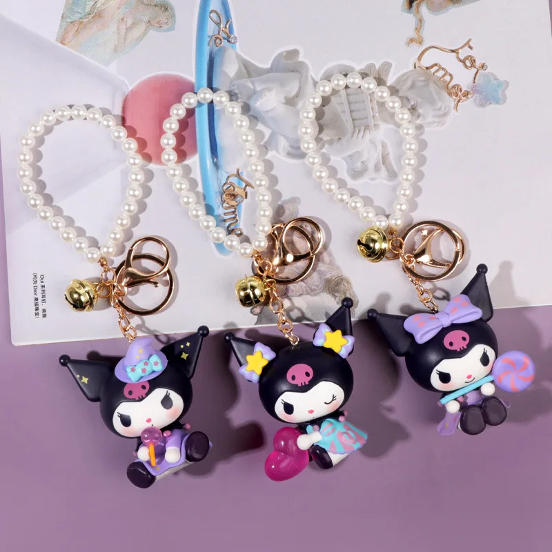 Cartoon Sanrio Keychain Cute Kuromi Action Figure Model Doll Pendant Keychain Decoration Toys Jewelry Acciessories Xmas Gifts
Cartoon Sanrio Keychain Cute Kuromi Action Figure Model Doll Pendant Keychain Decoration Toys Jewelry Acciessories Xmas Gifts