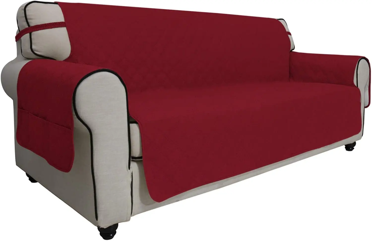 Waterproof Oversized Couch Cover, Non-Slip Furniture Protector for Pets & Kids, Washable, Christmas Red
Waterproof Oversized Couch Cover, Non-Slip Furniture Protector for Pets & Kids, Washable, Christmas Red