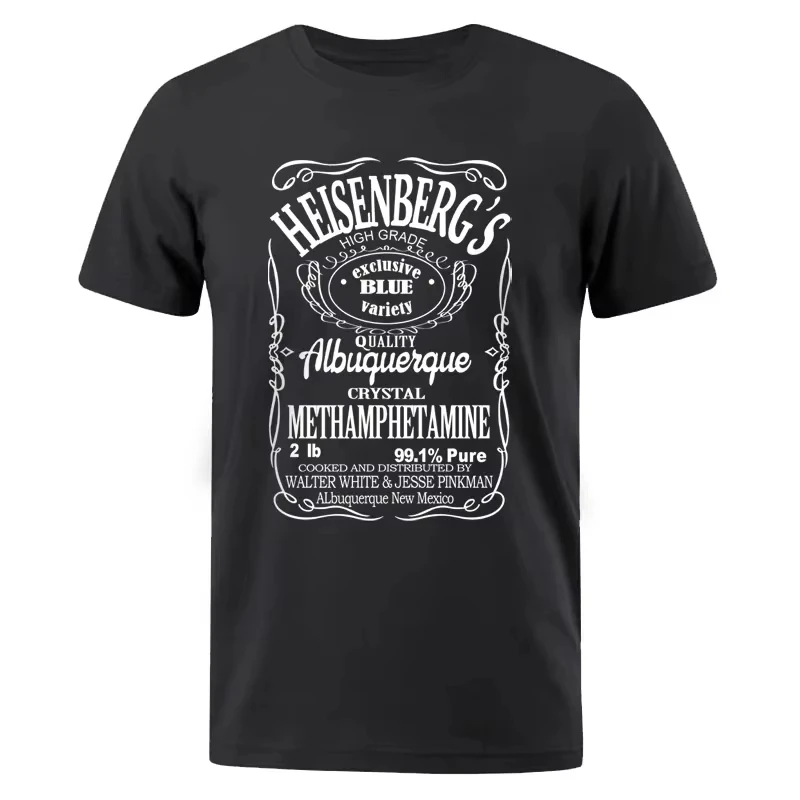 2025 Summer Male T-Shirts Oversized Cotton T Shirts Printed Heisenberg Letter Tshirt Hip Hop Blouse Men's Clothing O-Neck Tees
2025 Summer Male T-Shirts Oversized Cotton T Shirts Printed Heisenberg Letter Tshirt Hip Hop Blouse Men's Clothing O-Neck Tees