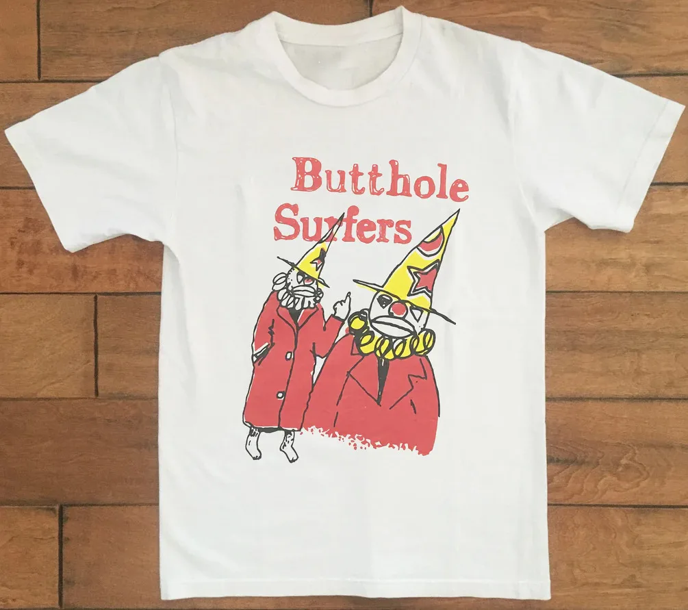 Хлопковая белая полноразмерная рубашка для мужчин и женщин Vtg Butthole Surfers Band Tour BL238
Хлопковая белая полноразмерная рубашка для мужчин и женщин Vtg Butthole Surfers Band Tour BL238