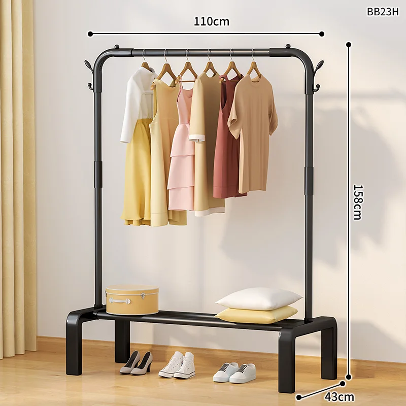 Balcony Heavy Duty Clothes Rack Black Outdoor Floor Bedroom Clothes Hanger Non Slip Semi Circle Perchero Pared Room Furniture
Balcony Heavy Duty Clothes Rack Black Outdoor Floor Bedroom Clothes Hanger Non Slip Semi Circle Perchero Pared Room Furniture