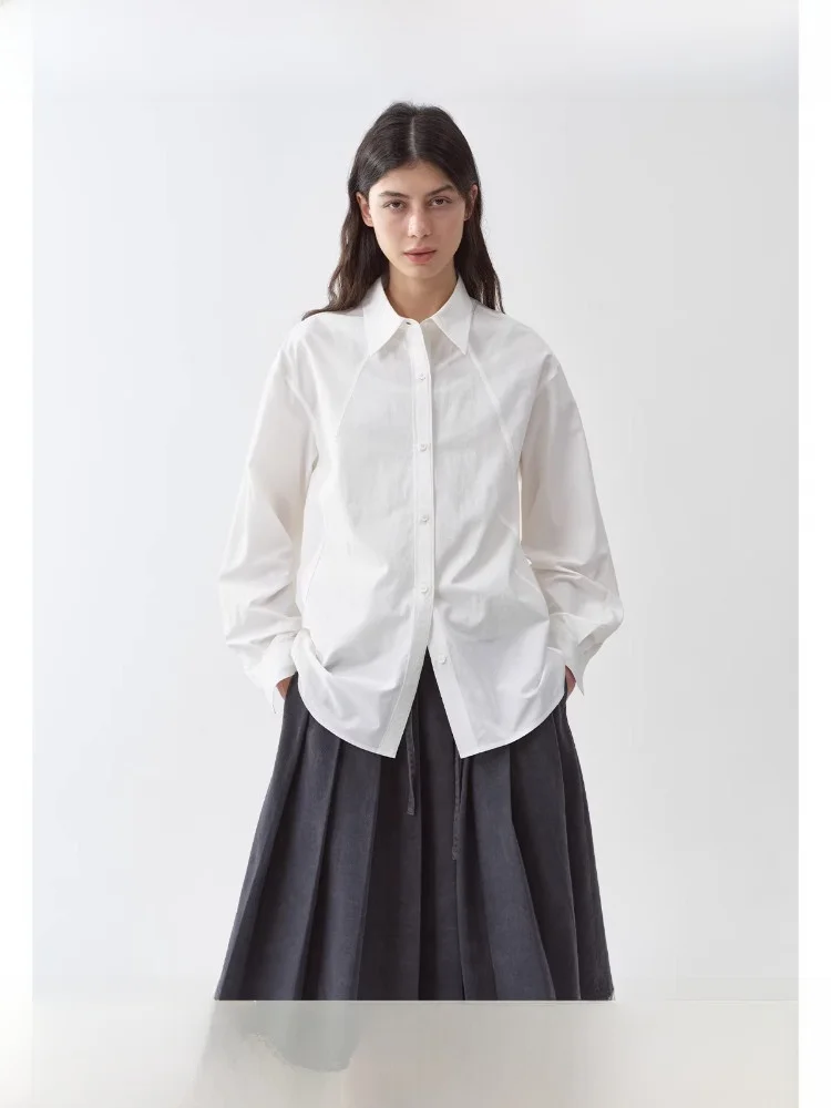 Рубашка Planites Vol свободного кроя из чистого хлопка с эффектом легкой помятости, диагональной строчкой и длинными рукавами на пуговицах
Рубашка Planites Vol свободного кроя из чистого хлопка с эффектом легкой помятости, диагональной строчкой и длинными рукавами на пуговицах