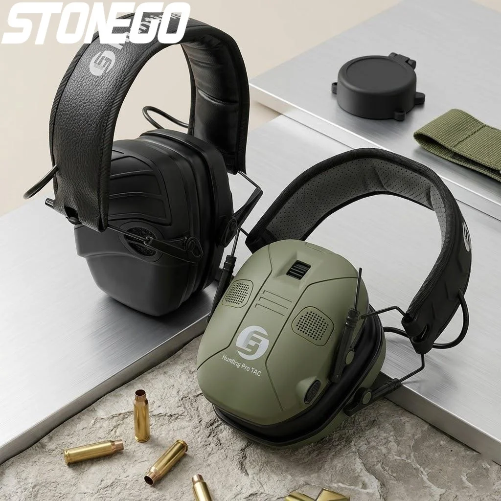 Foldable Tactical Electronic Shooting Earmuffs Noise Cancelling Headphones Amplified Hearing Protection Adjustable Size
Foldable Tactical Electronic Shooting Earmuffs Noise Cancelling Headphones Amplified Hearing Protection Adjustable Size