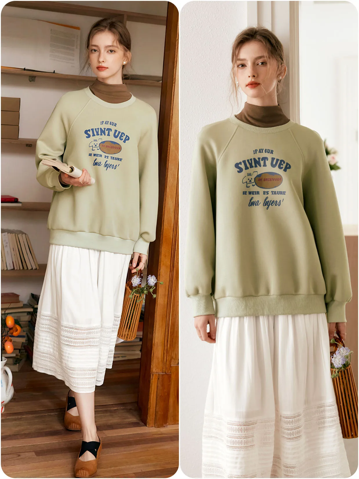 OLrain Women Long Sleeve Sweater 2025 Spring Summer American Trend Print Pullover Sweater New Retro Loose Casual Tops M56QR90390
OLrain Women Long Sleeve Sweater 2025 Spring Summer American Trend Print Pullover Sweater New Retro Loose Casual Tops M56QR90390