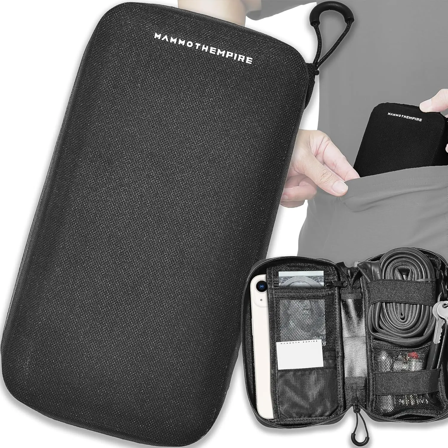 Waterproof Cycling Phone Pouch Multi-use EDC Tech Organizer for Bicycle Travel Accessories
Waterproof Cycling Phone Pouch Multi-use EDC Tech Organizer for Bicycle Travel Accessories