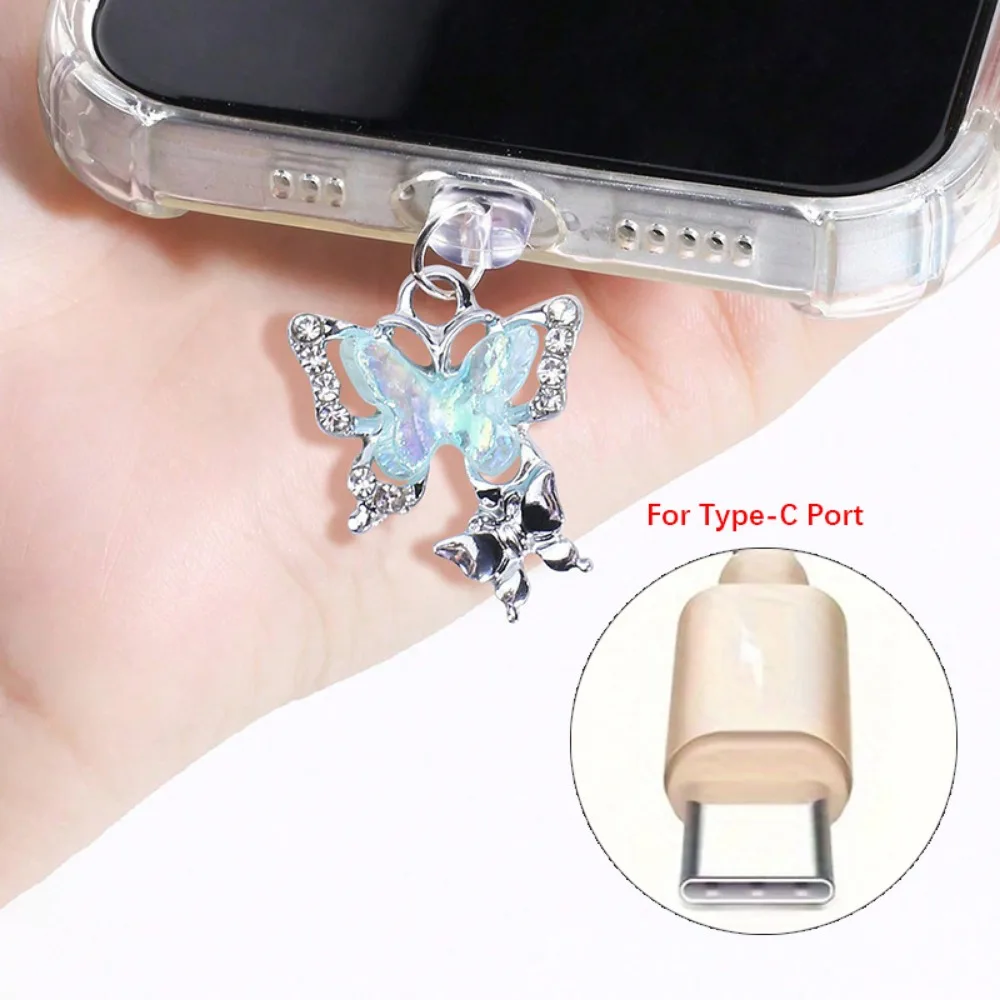 Мини-ПВХ + металлическая пылезащитная заглушка для телефона, красивая бабочка, универсальная крышка порта для зарядки телефона, декоративная заглушка для телефона для iPhone
Мини-ПВХ + металлическая пылезащитная заглушка для телефона, красивая бабочка, универсальная крышка порта для зарядки телефона, декоративная заглушка для телефона для iPhone
