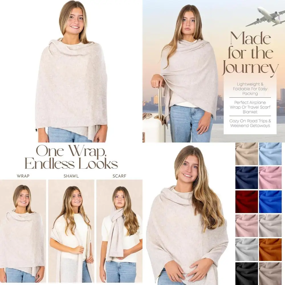 Luxury Cashmere Blend Knitted Shawl, Pashmina Travel Wrap, All-Season Women's Wool Scarf, Seasonal Fashion Accessory
Luxury Cashmere Blend Knitted Shawl, Pashmina Travel Wrap, All-Season Women's Wool Scarf, Seasonal Fashion Accessory