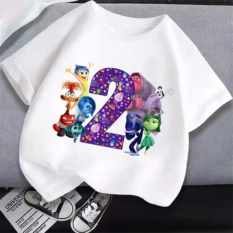 Inside Out 2 Children's Short Sleeved T-shirt Summer Clothing Boys and Girls Birthday Digital Black and White Cute T-shirt
Inside Out 2 Children's Short Sleeved T-shirt Summer Clothing Boys and Girls Birthday Digital Black and White Cute T-shirt