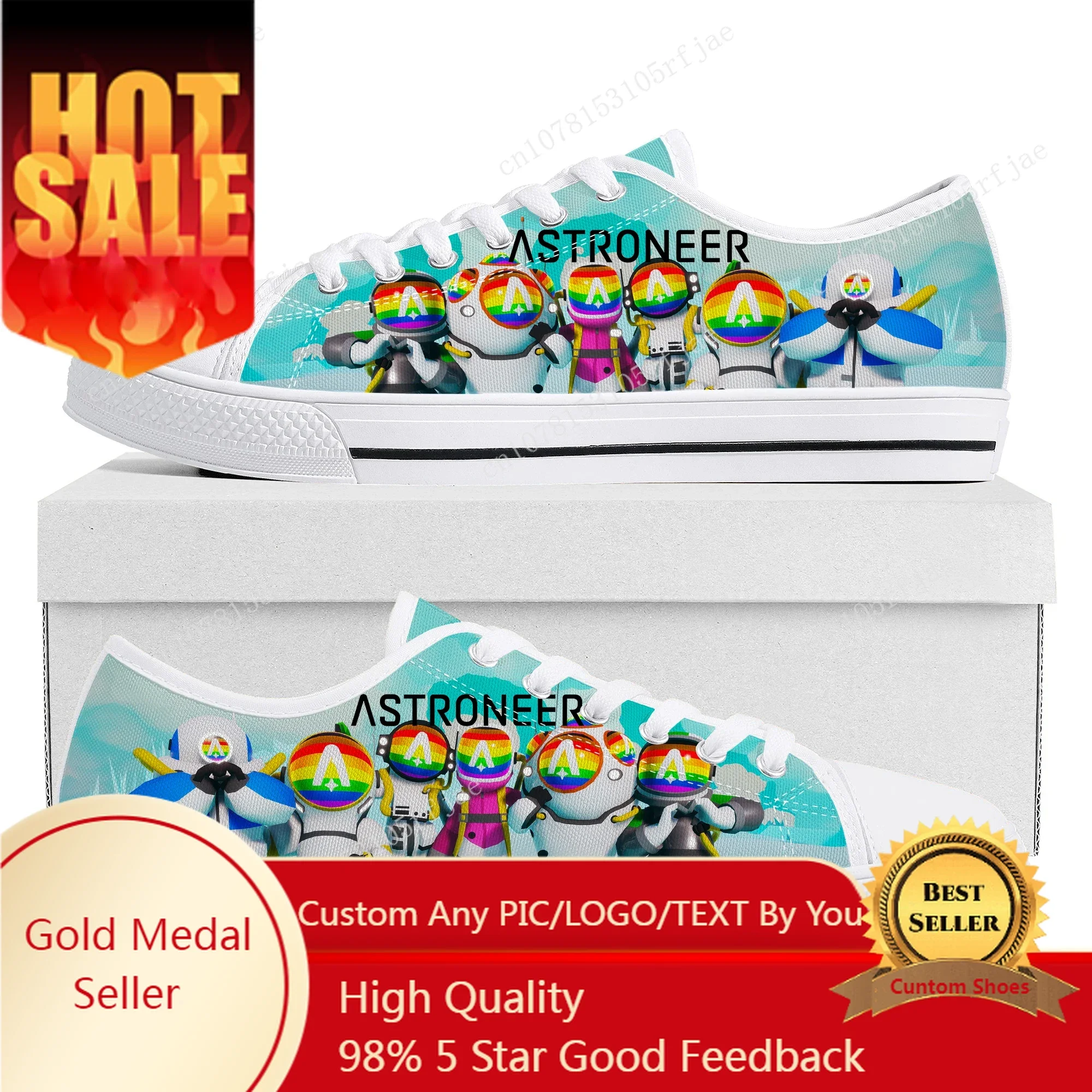 Astroneer Low Top Sneakers Hot Cartoon Game Womens Mens Teenager Fashion Canvas Sneaker Couple Custom Built Shoes
Astroneer Low Top Sneakers Hot Cartoon Game Womens Mens Teenager Fashion Canvas Sneaker Couple Custom Built Shoes