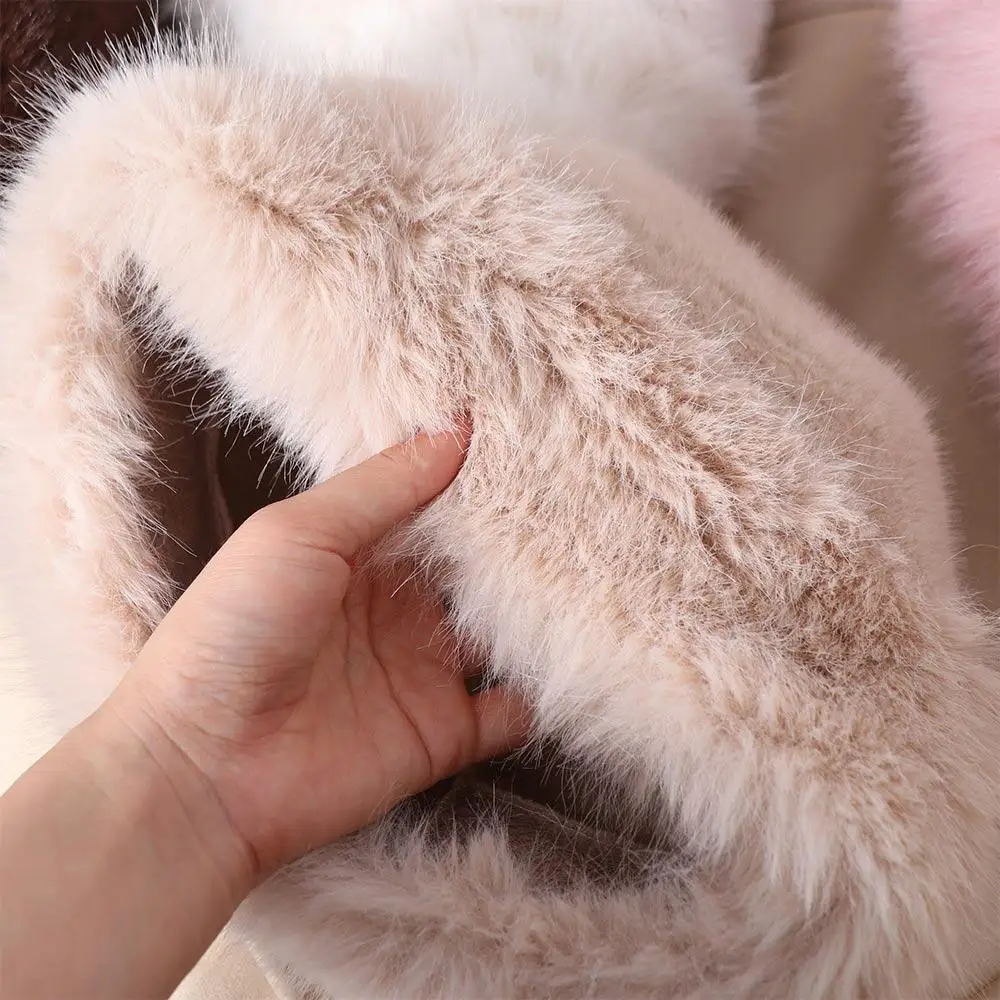 Trendy Korean Faux Fur Bucket Hat Thicken Warm Luxury Hat Outdoor Snowy Day Winter Fluffy Hats Lady
Trendy Korean Faux Fur Bucket Hat Thicken Warm Luxury Hat Outdoor Snowy Day Winter Fluffy Hats Lady