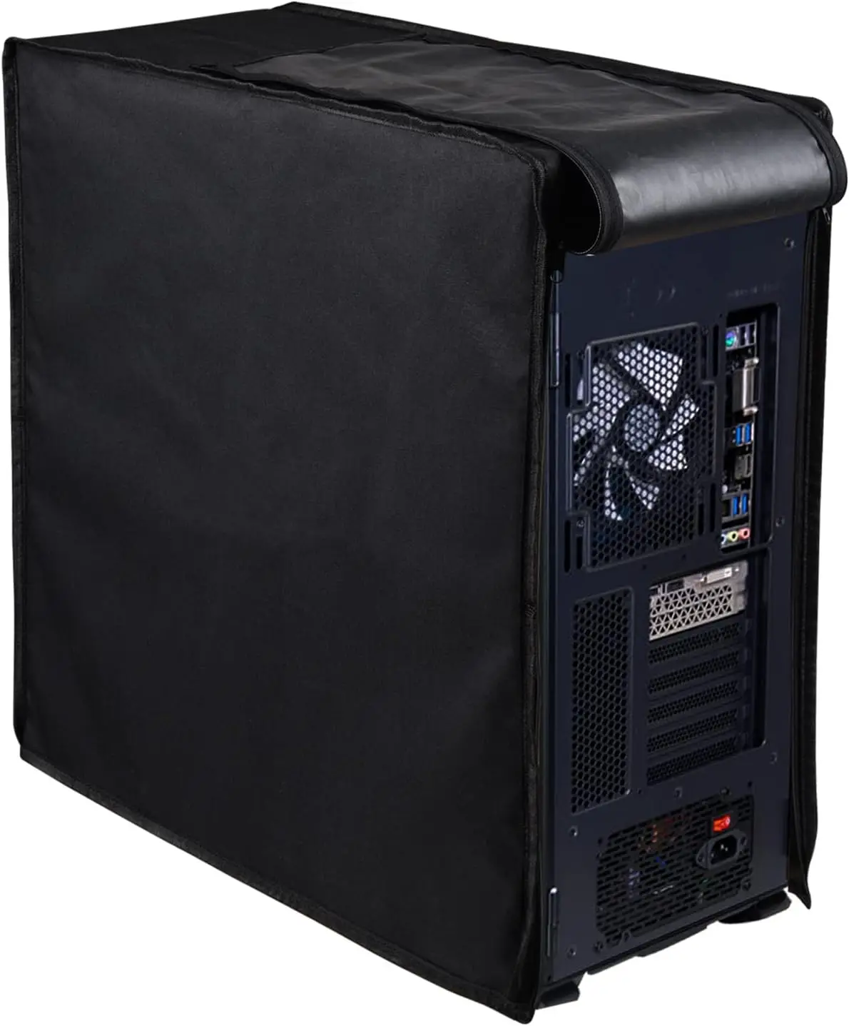 Computer CPU Dust Cover with Zipper, Waterproof Desktop PC Host Protector for Mid-Tower, Anti-Static Full Case Cover
Computer CPU Dust Cover with Zipper, Waterproof Desktop PC Host Protector for Mid-Tower, Anti-Static Full Case Cover
