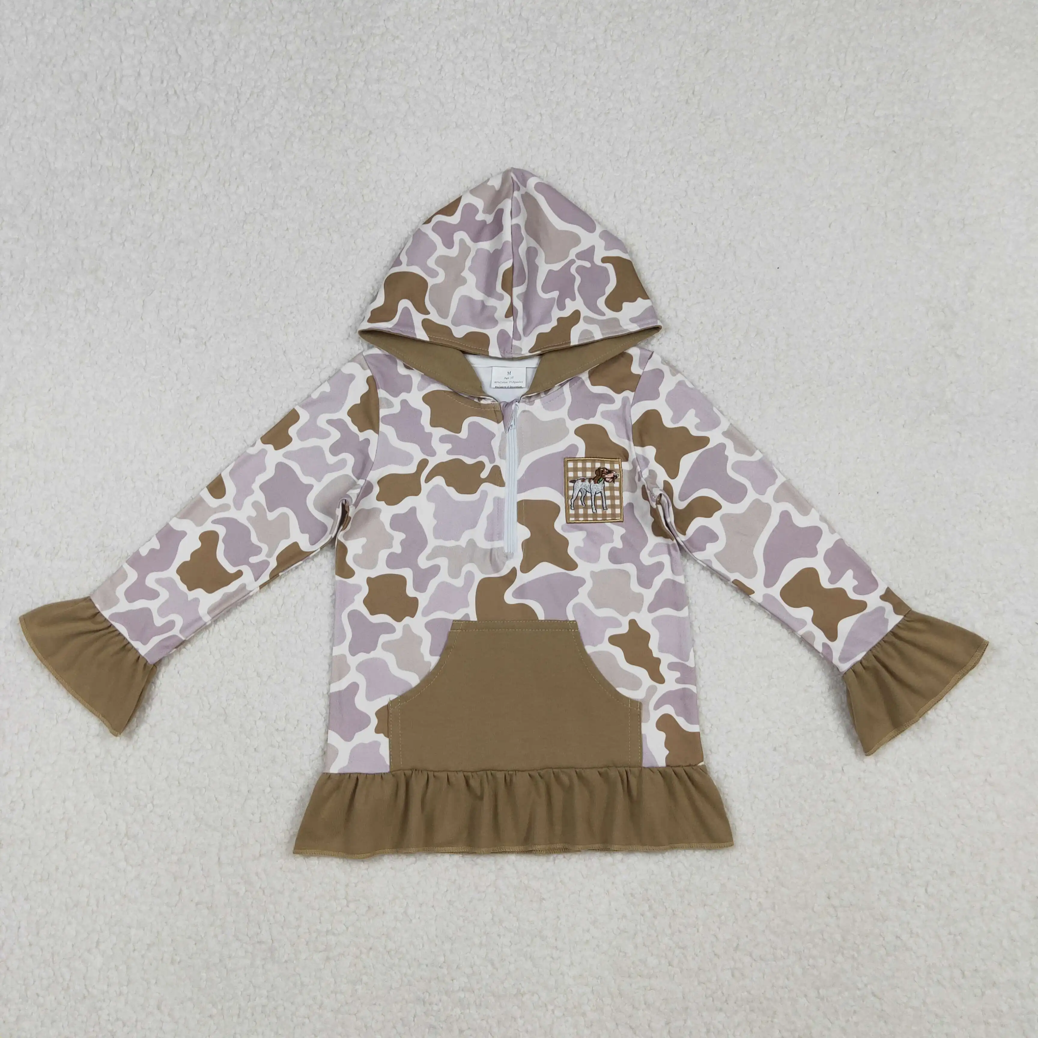 X10.9 RTS No Moq Baby Girl Long Sleeve Embroidery Dog Design Hoodie Top Kids Autumn Top Baby Clothes Cheap Price 
X10.9 RTS No Moq Baby Girl Long Sleeve Embroidery Dog Design Hoodie Top Kids Autumn Top Baby Clothes Cheap Price