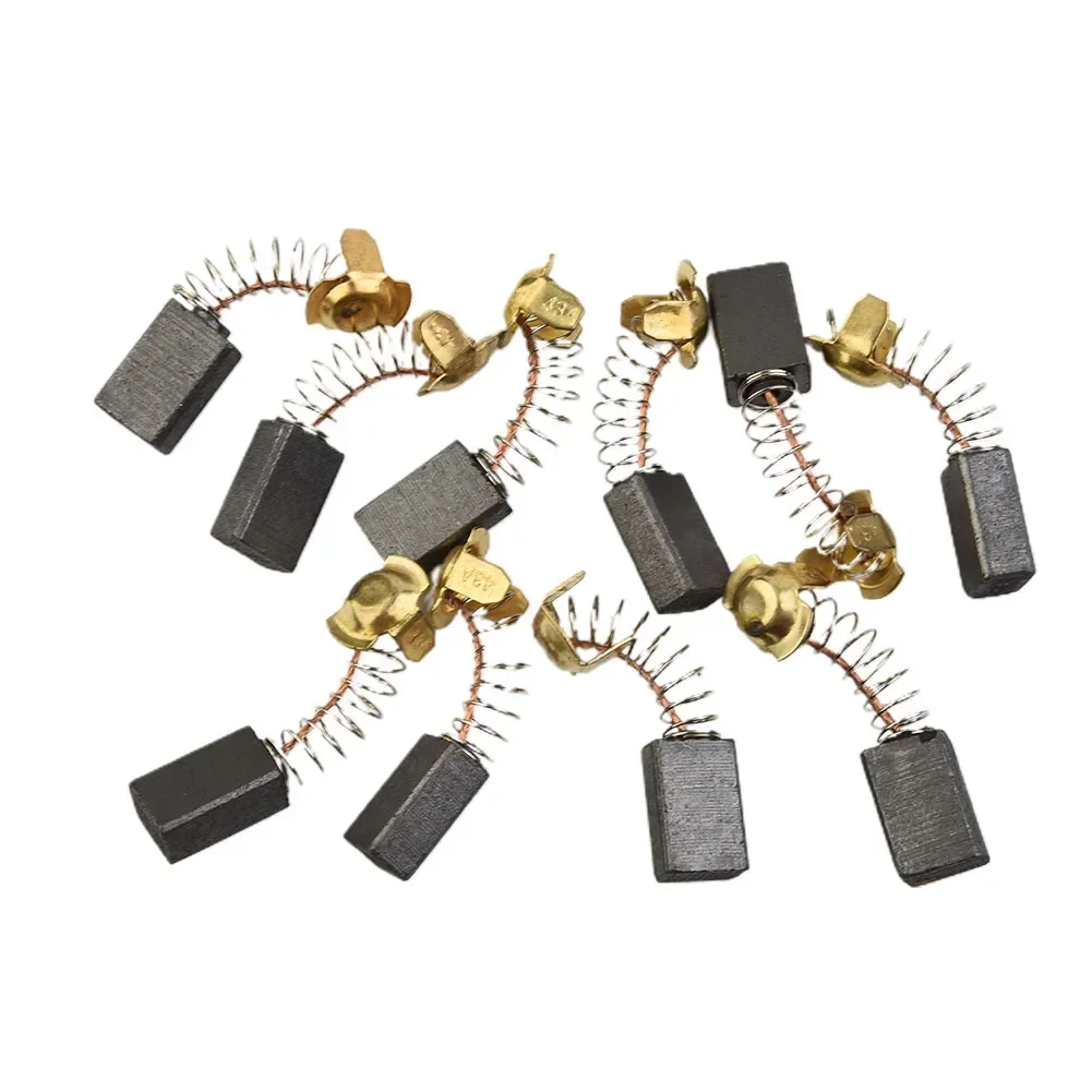10Pcs Carbon Brushes Graphite Copper Motor Set Tight Copper Wire For Electric Hammer/Drill Angle Grindern Rotary Tool 7*11*18mm
10Pcs Carbon Brushes Graphite Copper Motor Set Tight Copper Wire For Electric Hammer/Drill Angle Grindern Rotary Tool 7*11*18mm
