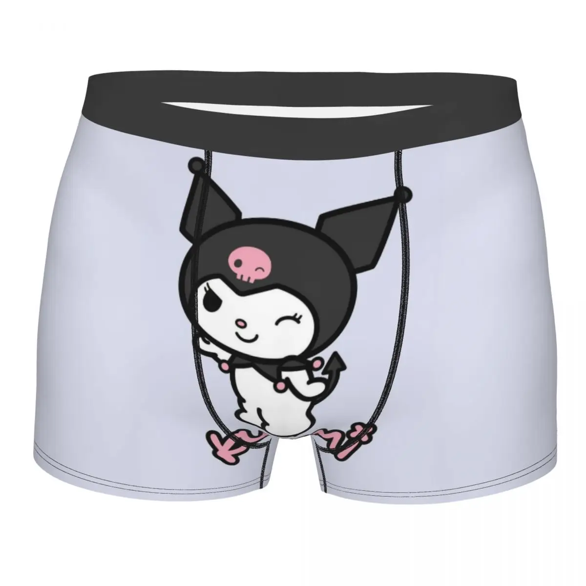 Индивидуальное мужское крутое нижнее белье Kuromi, боксеры, трусы, мягкие шорты, трусы, трусы
Индивидуальное мужское крутое нижнее белье Kuromi, боксеры, трусы, мягкие шорты, трусы, трусы