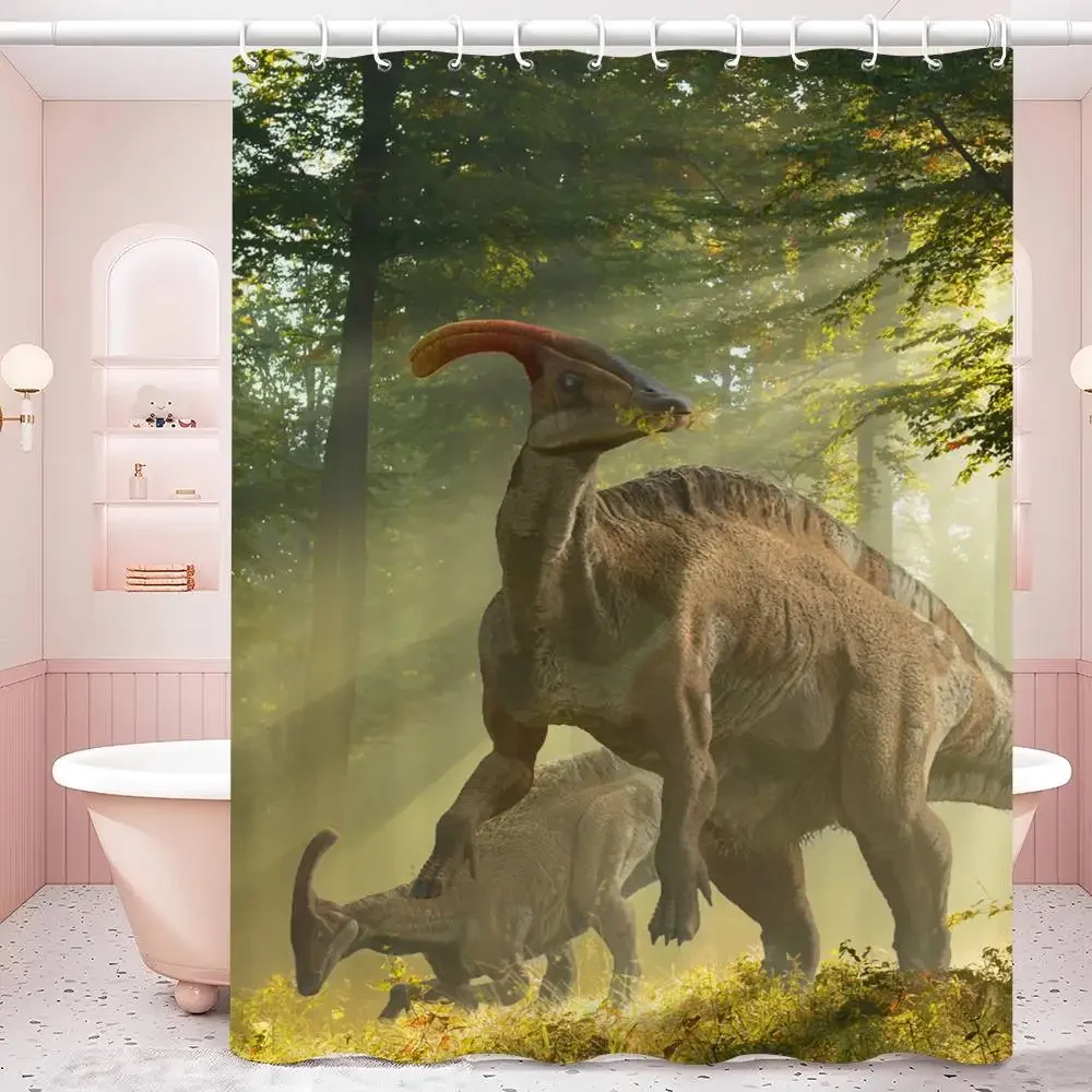 Dinosaur Art Paint Shower Curtain Bath Curtain Print Polyester Fabric Waterproof Bathroom Curtains With Hooks Bath Screen
Dinosaur Art Paint Shower Curtain Bath Curtain Print Polyester Fabric Waterproof Bathroom Curtains With Hooks Bath Screen