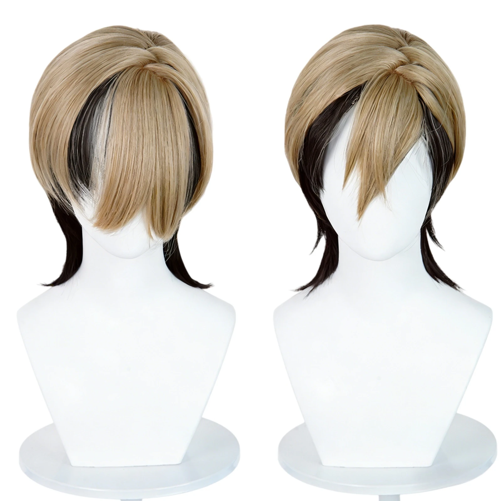 Zanka Nijiku Cosplay Wig Rudo Surebrec Cosplay Wigs Mixed Color Synthetic Hair Halloween Cosplay Anime Wig For Women Men
Zanka Nijiku Cosplay Wig Rudo Surebrec Cosplay Wigs Mixed Color Synthetic Hair Halloween Cosplay Anime Wig For Women Men