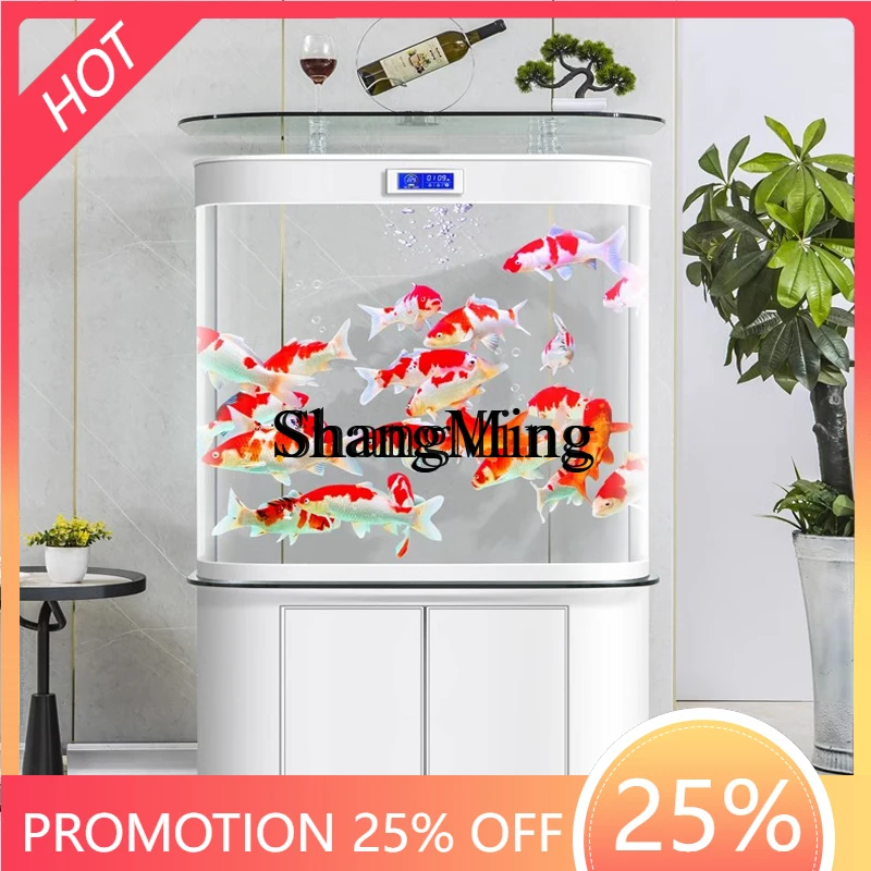 CL luxury automatic filter circulating aquarium living room household medium and large water-free fish tank
CL luxury automatic filter circulating aquarium living room household medium and large water-free fish tank