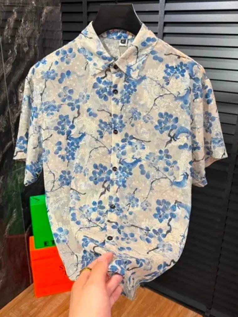 High Quality Fashionable Men's Summer New Floral Embroidery Sun Protection Shirt Casual Business Style Long Sleeve Slim Fit
High Quality Fashionable Men's Summer New Floral Embroidery Sun Protection Shirt Casual Business Style Long Sleeve Slim Fit