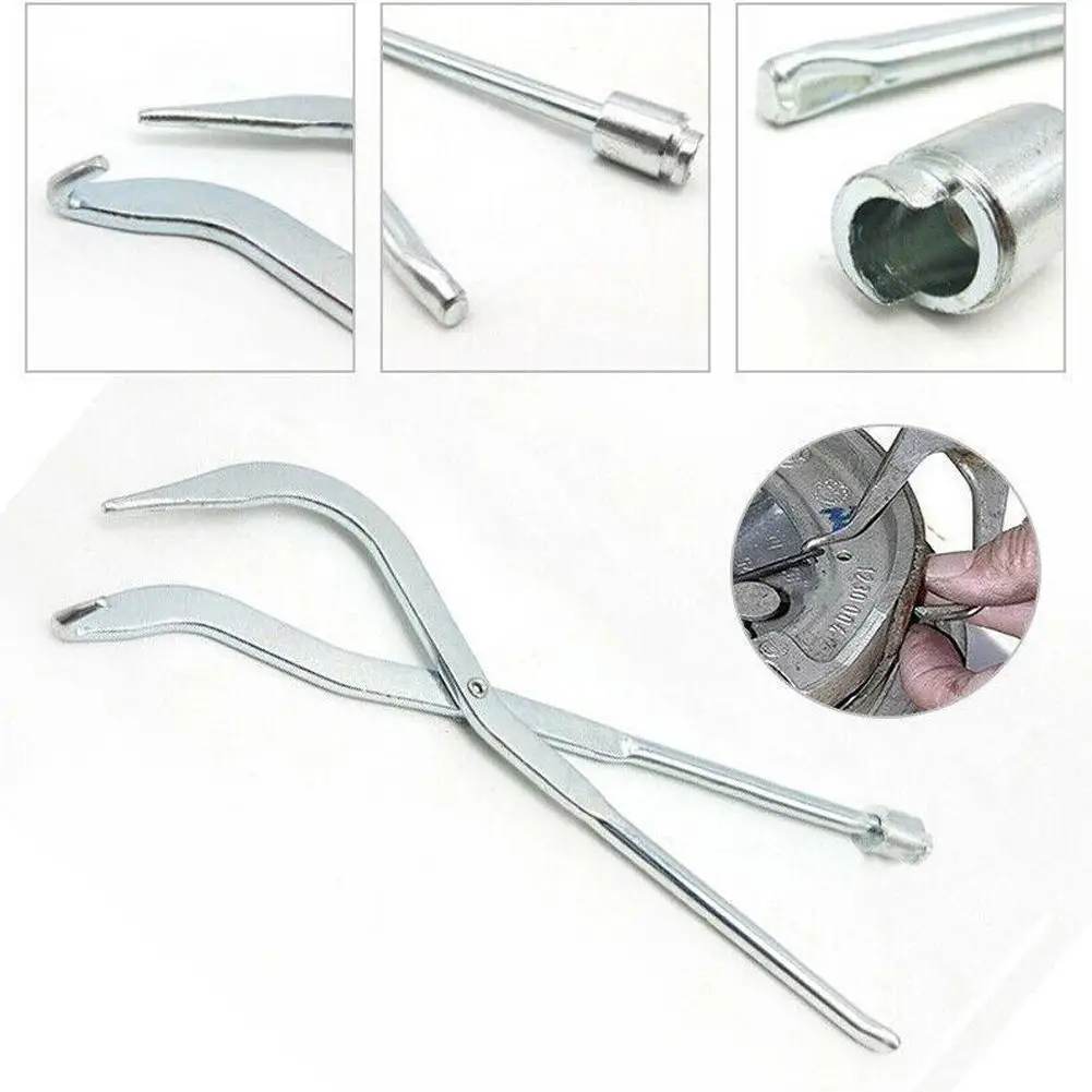 Клещи для пружин тормозных колодок 31 см, инструмент для снятия и установки пружин барабанных тормозов, хромированная сталь, высокопрочный инструмент для ремонта тормозов
Клещи для пружин тормозных колодок 31 см, инструмент для снятия и установки пружин барабанных тормозов, хромированная сталь, высокопрочный инструмент для ремонта тормозов