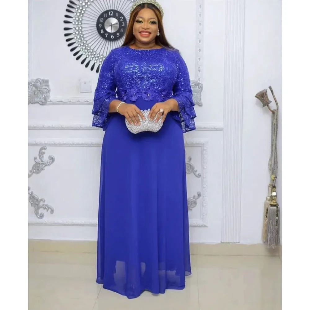 African Dresses for Women Elegant Lace Evening Party Long Dress New Muslim Fashion Abaya Ankara Dashiki Robe Kaftan Maxi Gown
African Dresses for Women Elegant Lace Evening Party Long Dress New Muslim Fashion Abaya Ankara Dashiki Robe Kaftan Maxi Gown