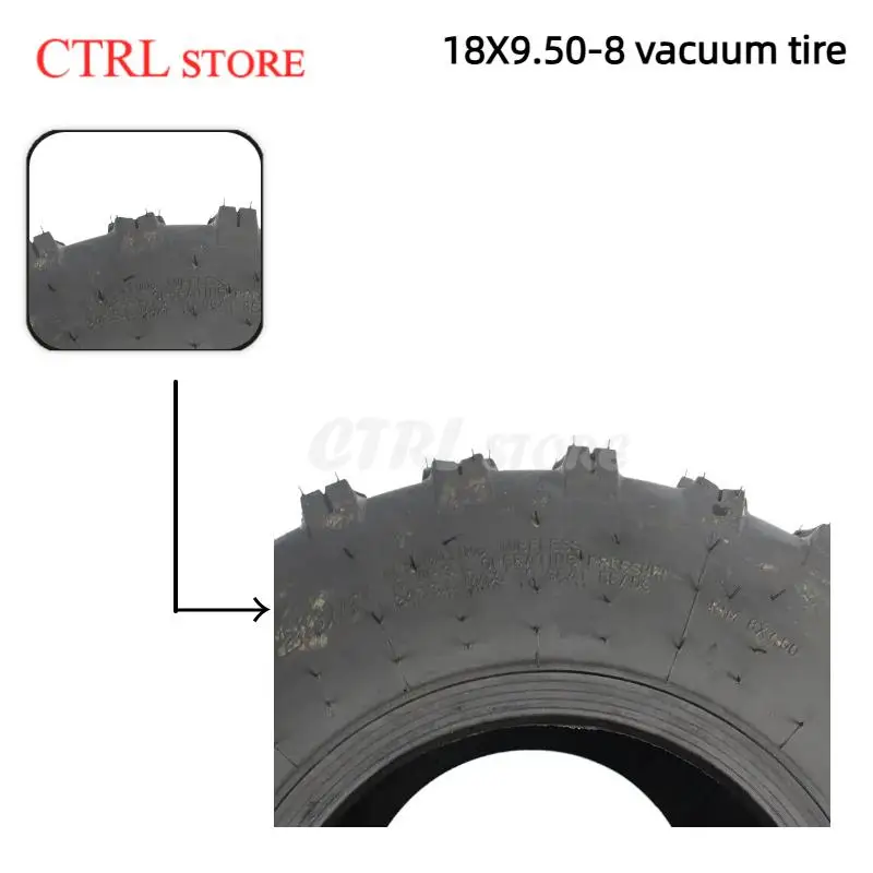 Tubeless tire 18x9.50-8 four-wheel kart ATV lawn bike accessories butterfly flower outer tire
Tubeless tire 18x9.50-8 four-wheel kart ATV lawn bike accessories butterfly flower outer tire