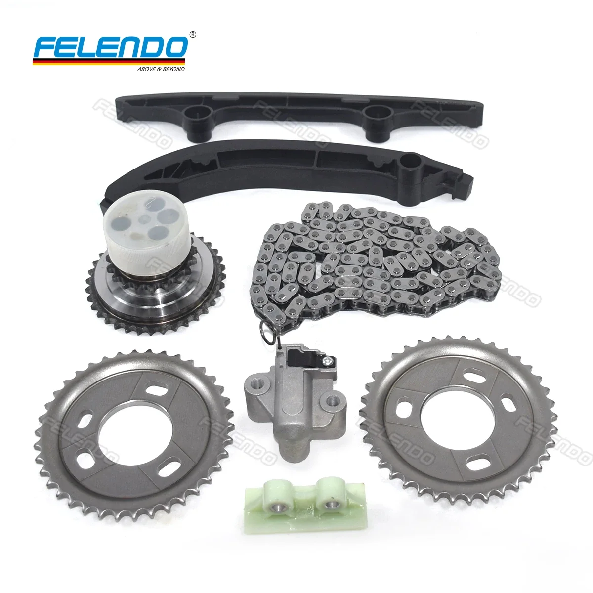 Felendo Engine Parts For Range Rover Land Rover 2.2 Diesel Timing Chain Kit Chain Guide 1576366