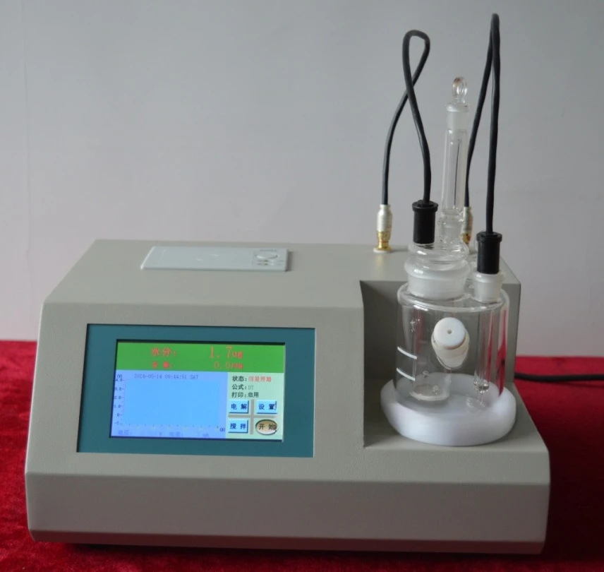 Transformer oil micro-water tester, transformer oil moisture tester WS2000A
Transformer oil micro-water tester, transformer oil moisture tester WS2000A