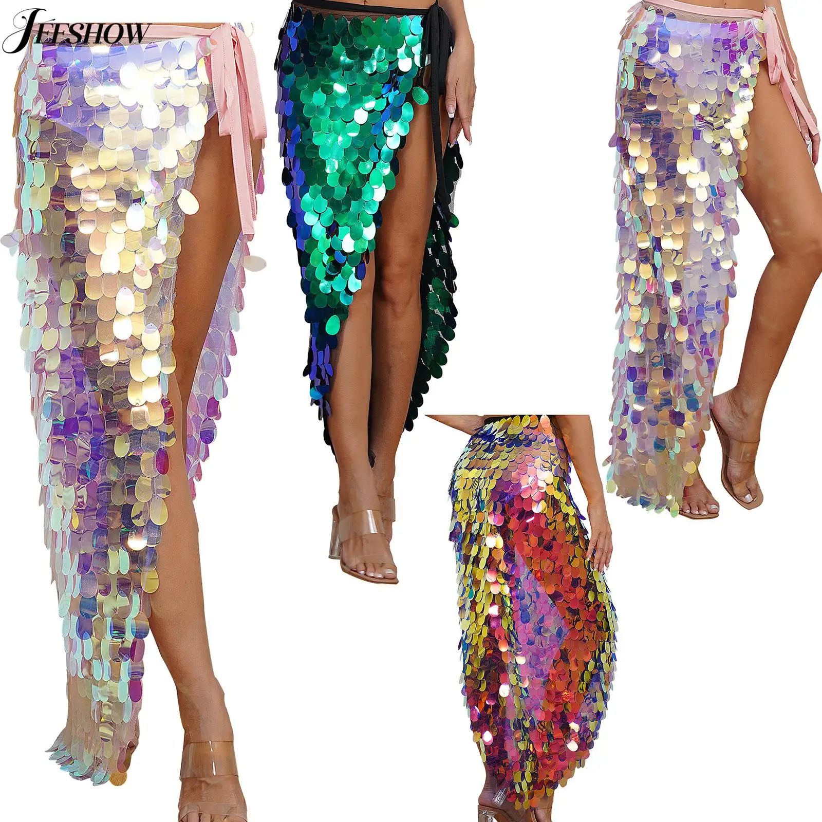 Женский хип-шарф для танца живота с блестками, карнавальный костюм русалки на Хэллоуин, макси-юбка, треугольный шарф на бедрах, юбка с запахом для Хэллоуина
Женский хип-шарф для танца живота с блестками, карнавальный костюм русалки на Хэллоуин, макси-юбка, треугольный шарф на бедрах, юбка с запахом для Хэллоуина