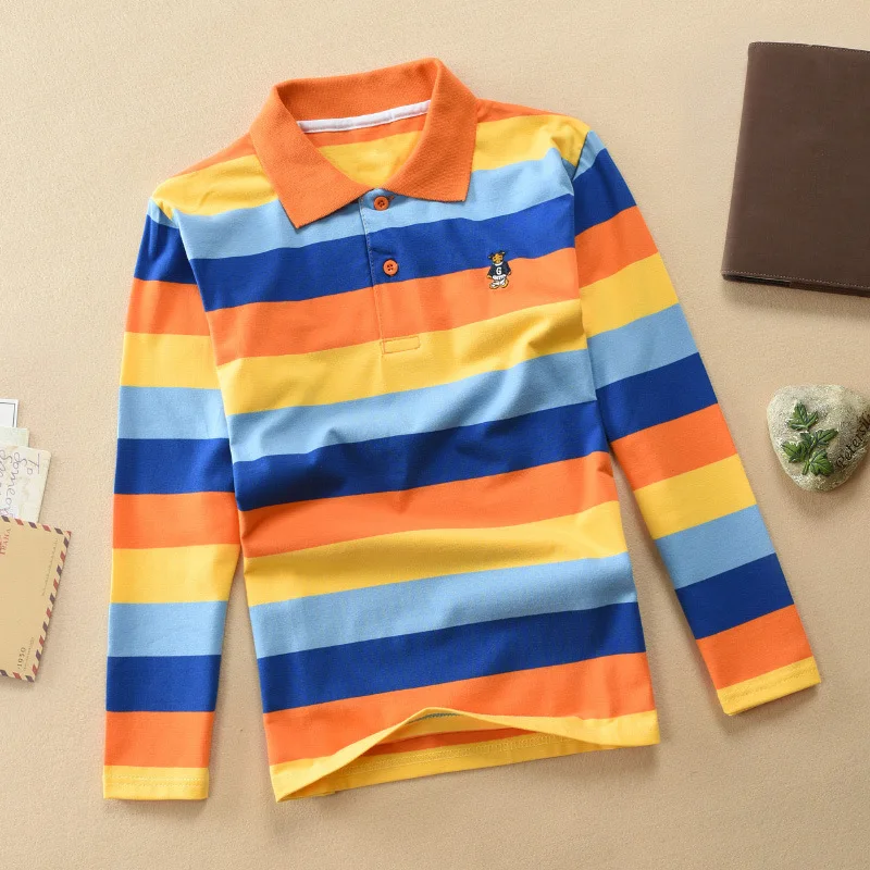 Free Shipping 3-14Y Kids Baby Boys T-shirts Children Spring Autumn Top Outfit Kids Boy Girl Tops Clothes Cotton Teen POLO Shirts
Free Shipping 3-14Y Kids Baby Boys T-shirts Children Spring Autumn Top Outfit Kids Boy Girl Tops Clothes Cotton Teen POLO Shirts