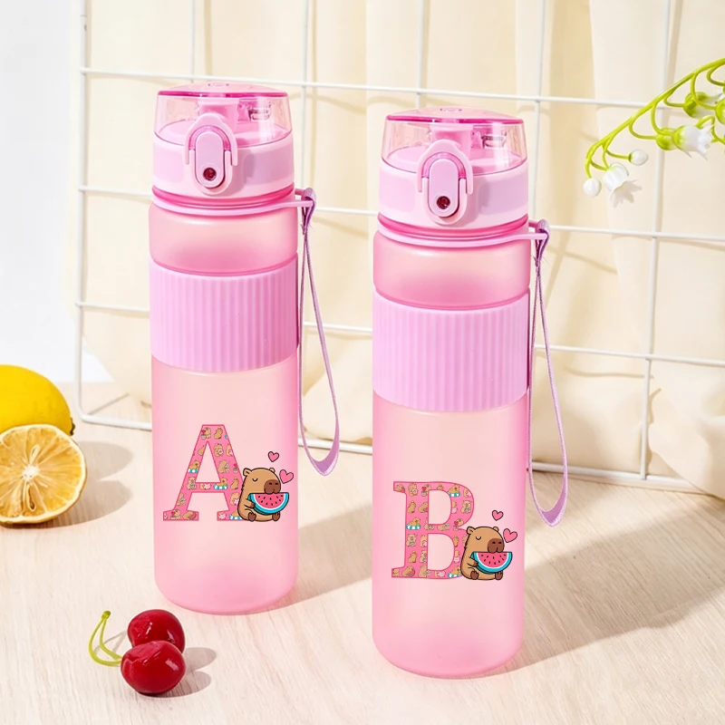 Capibara 550ml Large Capacity Water Cups for Men Women Cartoon Letter Printed Water Bottle Students Portable Sports Cup Gifts
Capibara 550ml Large Capacity Water Cups for Men Women Cartoon Letter Printed Water Bottle Students Portable Sports Cup Gifts