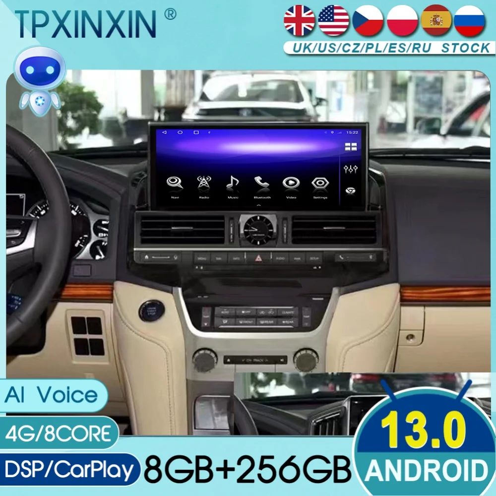 For Toyota Land Cruiser 2008~2020 Android Auto Carplay Car Radio Stereo Automotive Multimedia Player GPS Navigation Head Unit
For Toyota Land Cruiser 2008~2020 Android Auto Carplay Car Radio Stereo Automotive Multimedia Player GPS Navigation Head Unit