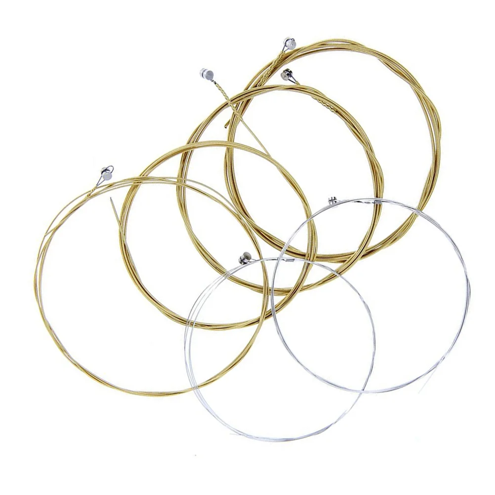 6 Pcs Nickel Steel Guitar Strings High Quality Durable Classic Portable Replacement Parts For Guitar Accessories
6 Pcs Nickel Steel Guitar Strings High Quality Durable Classic Portable Replacement Parts For Guitar Accessories