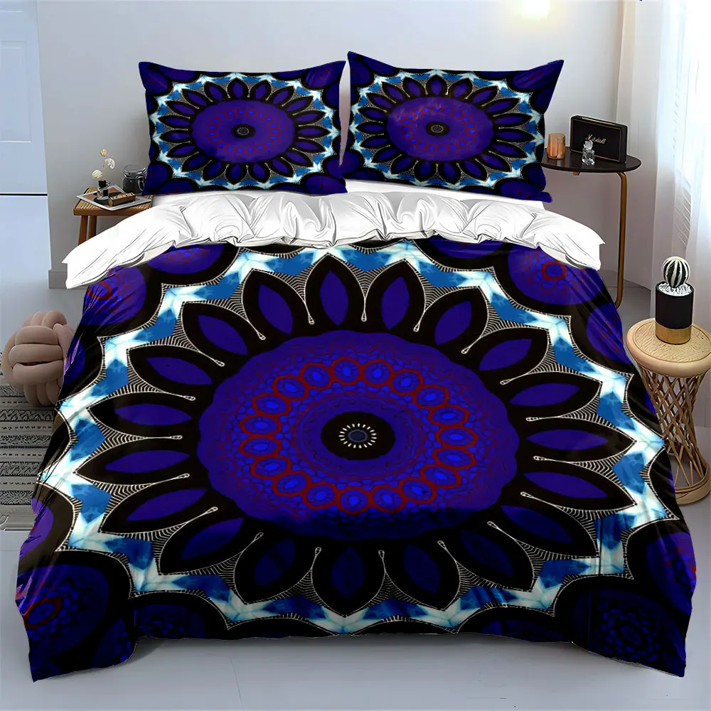 "Mandala Pattern Home Decoration Set" Soft Comfortable Duvet Cover Bedding Set Included 1*Duvet Cover & 2*Pillowcases, gift
"Mandala Pattern Home Decoration Set" Soft Comfortable Duvet Cover Bedding Set Included 1*Duvet Cover & 2*Pillowcases, gift