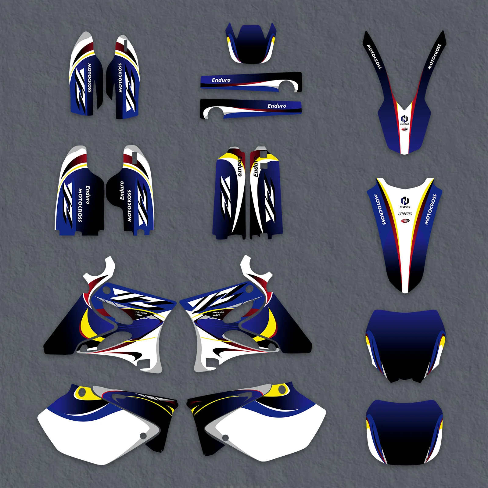 NICECNC For Yamaha YZ 125 YZ 250 2002-2014 2013 Motorcycle Fairing Graphics Background Decals Stickers Customize YZ125 YZ250
NICECNC For Yamaha YZ 125 YZ 250 2002-2014 2013 Motorcycle Fairing Graphics Background Decals Stickers Customize YZ125 YZ250