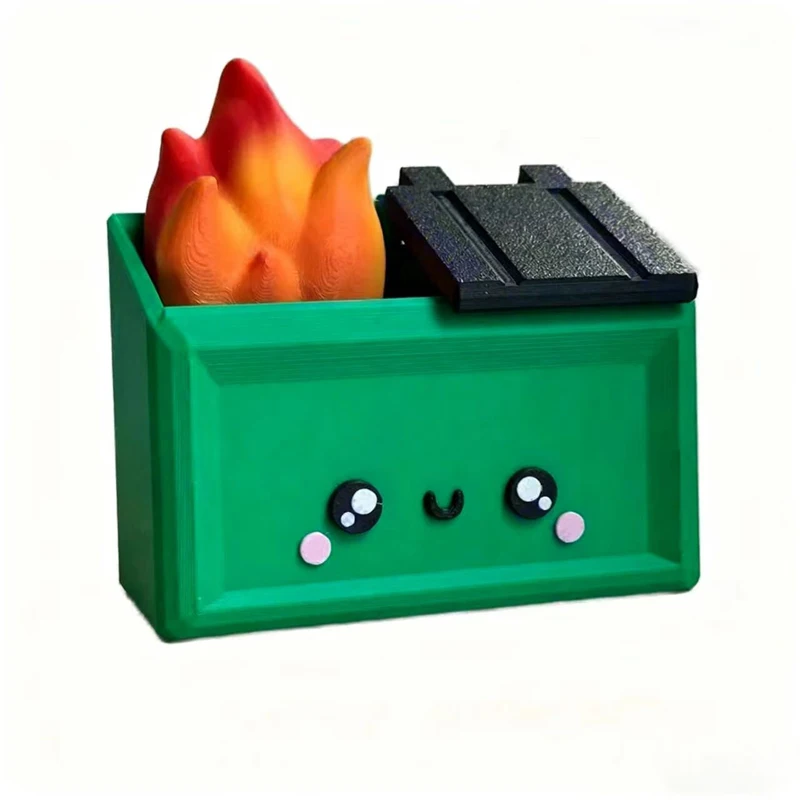 Desk Decorations, 3D Printed Trash Can, Plastic Gifts, Firefighter Desk Figurines, Pen Holder Decorations
Desk Decorations, 3D Printed Trash Can, Plastic Gifts, Firefighter Desk Figurines, Pen Holder Decorations