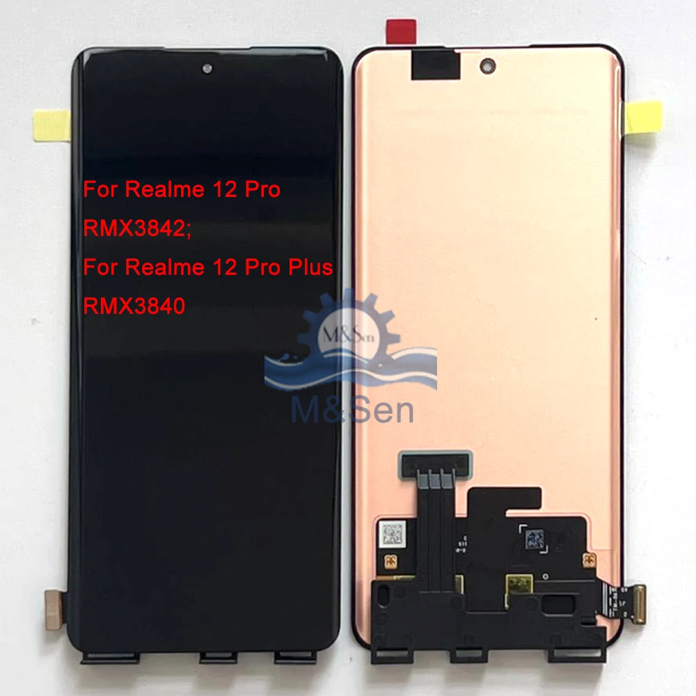 6.7" Original Amoled For Realme 12 4G/ Pro+ LCD RMX3840 Display Screen TouchFor OPPO Realme 12 Pro RMX3842/ Realme 12+ RMX386
6.7" Original Amoled For Realme 12 4G/ Pro+ LCD RMX3840 Display Screen TouchFor OPPO Realme 12 Pro RMX3842/ Realme 12+ RMX386