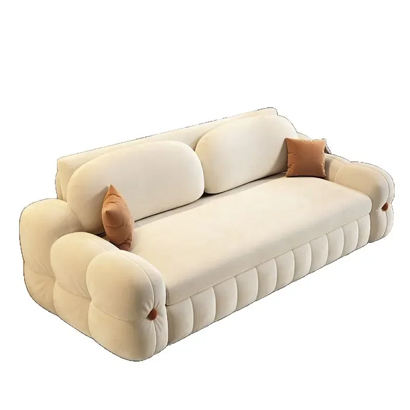 Кремовый диван-кровать с функцией трансформации, многофункциональный, выдвижной, складной, с местом для хранения
Кремовый диван-кровать с функцией трансформации, многофункциональный, выдвижной, складной, с местом для хранения