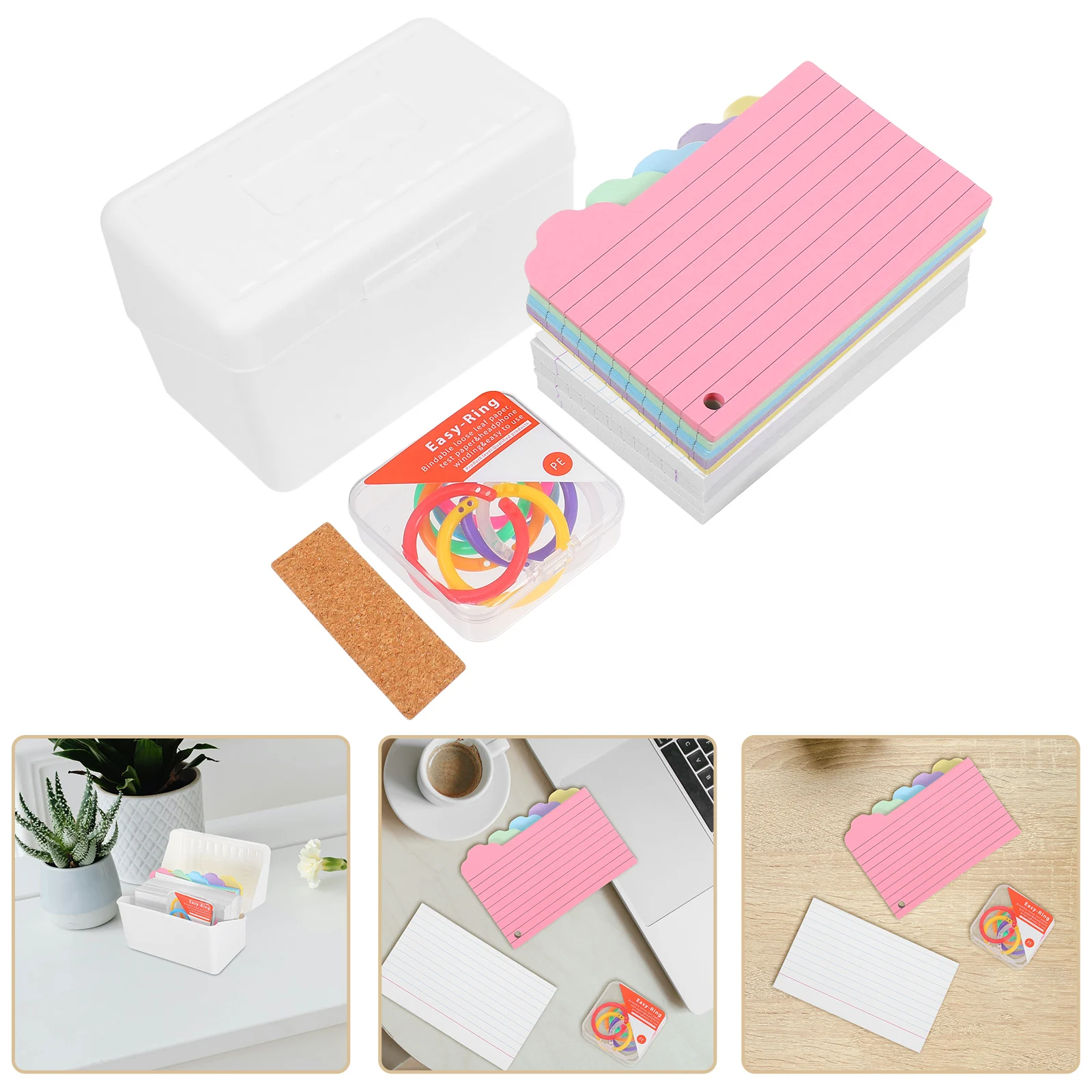 1 Set Multi-Function Index Card Organizer Box Memo Storage Flashcards Holder Plastic Business Recipe Notecard Office Accessories
1 Set Multi-Function Index Card Organizer Box Memo Storage Flashcards Holder Plastic Business Recipe Notecard Office Accessories