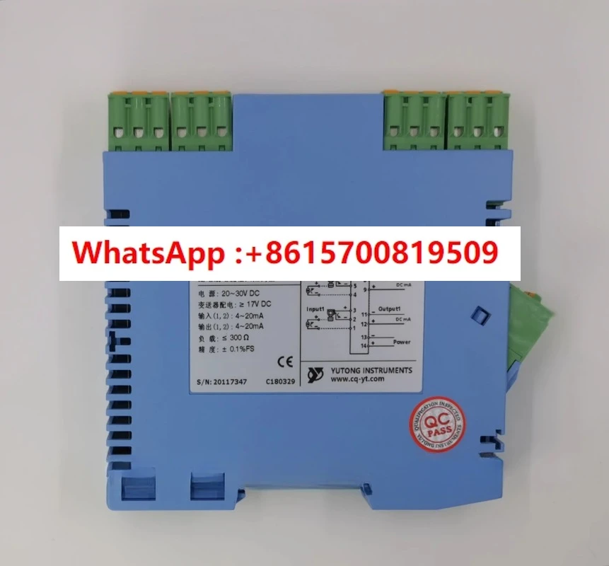 TM6044-PPAA высокоточный двухканальный изолятор распределения ввода тока (два входа и два выхода)
TM6044-PPAA высокоточный двухканальный изолятор распределения ввода тока (два входа и два выхода)
