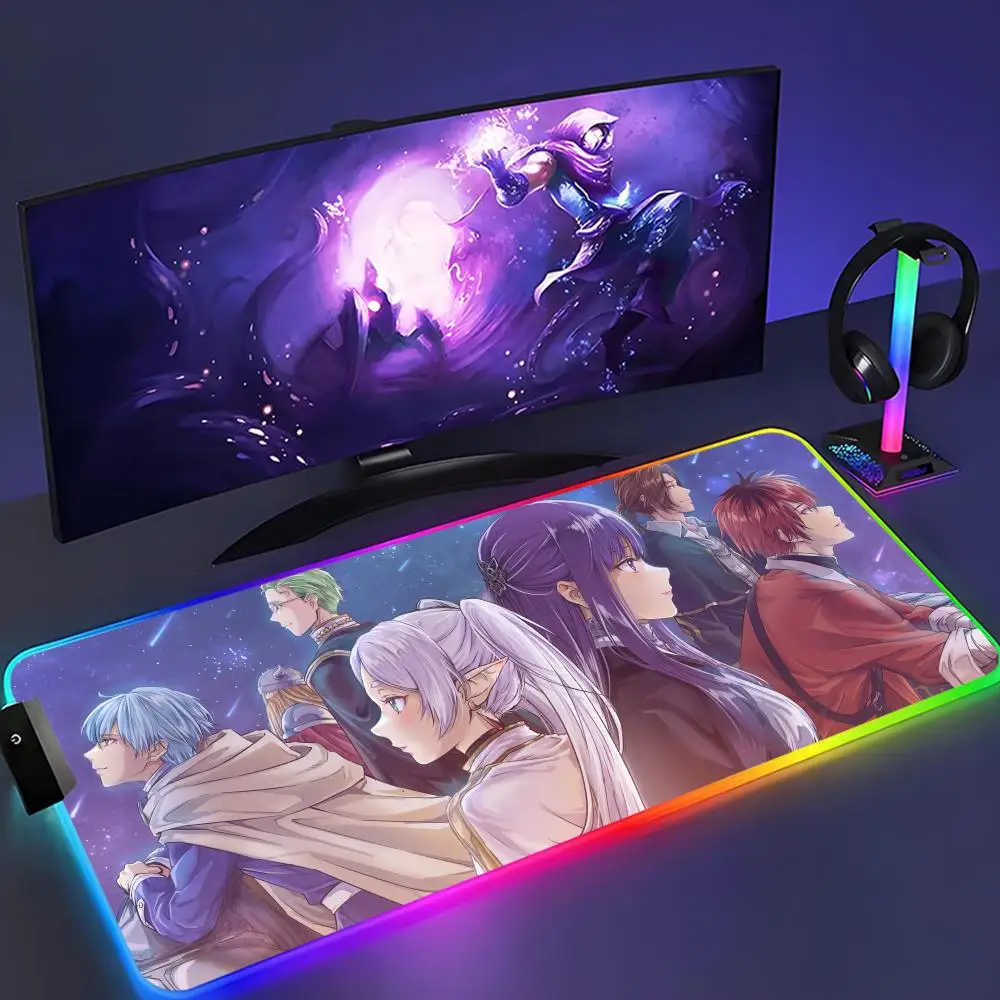fern frieren beyond journey's end Mouse Pad RGB Mouse Pad Kawaii Gaming Computer keyboard Large Led Desk Mat Backlight Mousepad
fern frieren beyond journey's end Mouse Pad RGB Mouse Pad Kawaii Gaming Computer keyboard Large Led Desk Mat Backlight Mousepad