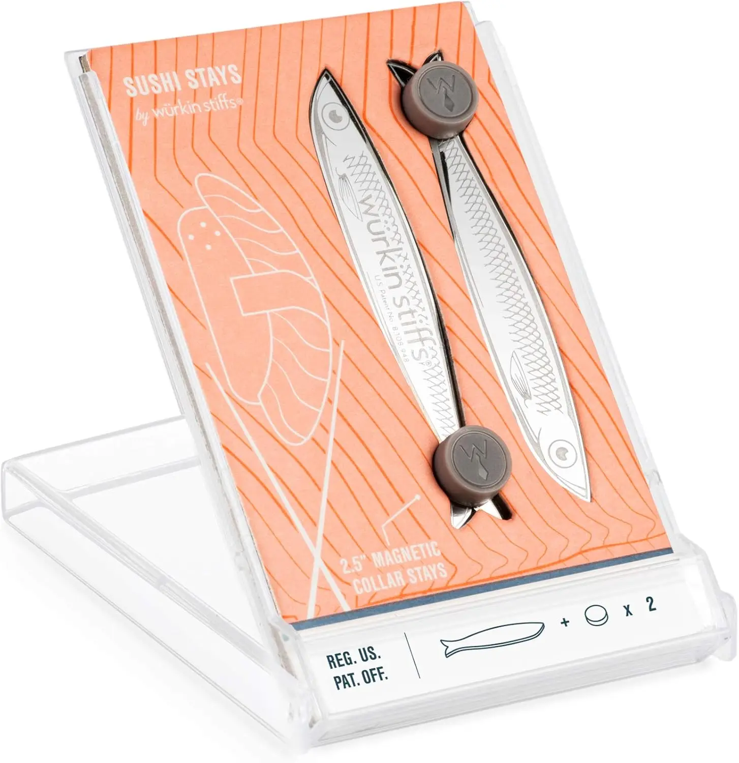 Metal Magnetic Collar Stays with Storage Case 2.5 inch
Metal Magnetic Collar Stays with Storage Case 2.5 inch