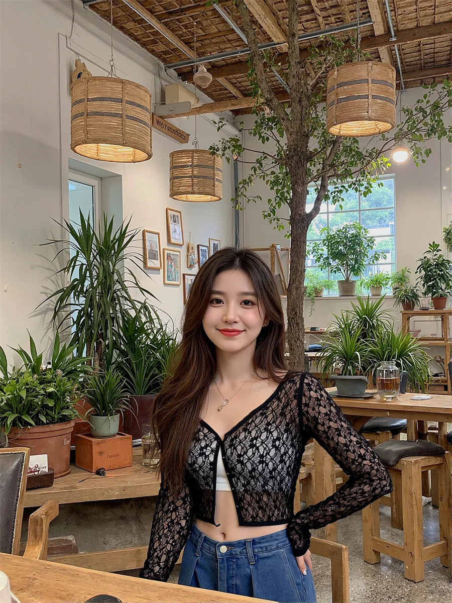 Long Sleeve Women Party Shirts Ladies White Crochet Bow Tie Neck Front Knot Button Preppy College Student Sweet Cute Harajuku
Long Sleeve Women Party Shirts Ladies White Crochet Bow Tie Neck Front Knot Button Preppy College Student Sweet Cute Harajuku