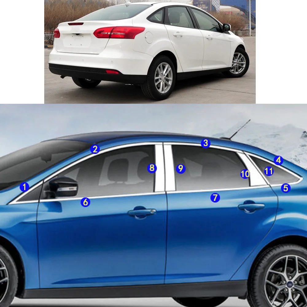 Car Sticker Garnish Pillar Window Middle Strip Trim Frame Hoods Parts For Ford Focus Sedan 2012 2013 2014 2015 2016 2017 2018
Car Sticker Garnish Pillar Window Middle Strip Trim Frame Hoods Parts For Ford Focus Sedan 2012 2013 2014 2015 2016 2017 2018
