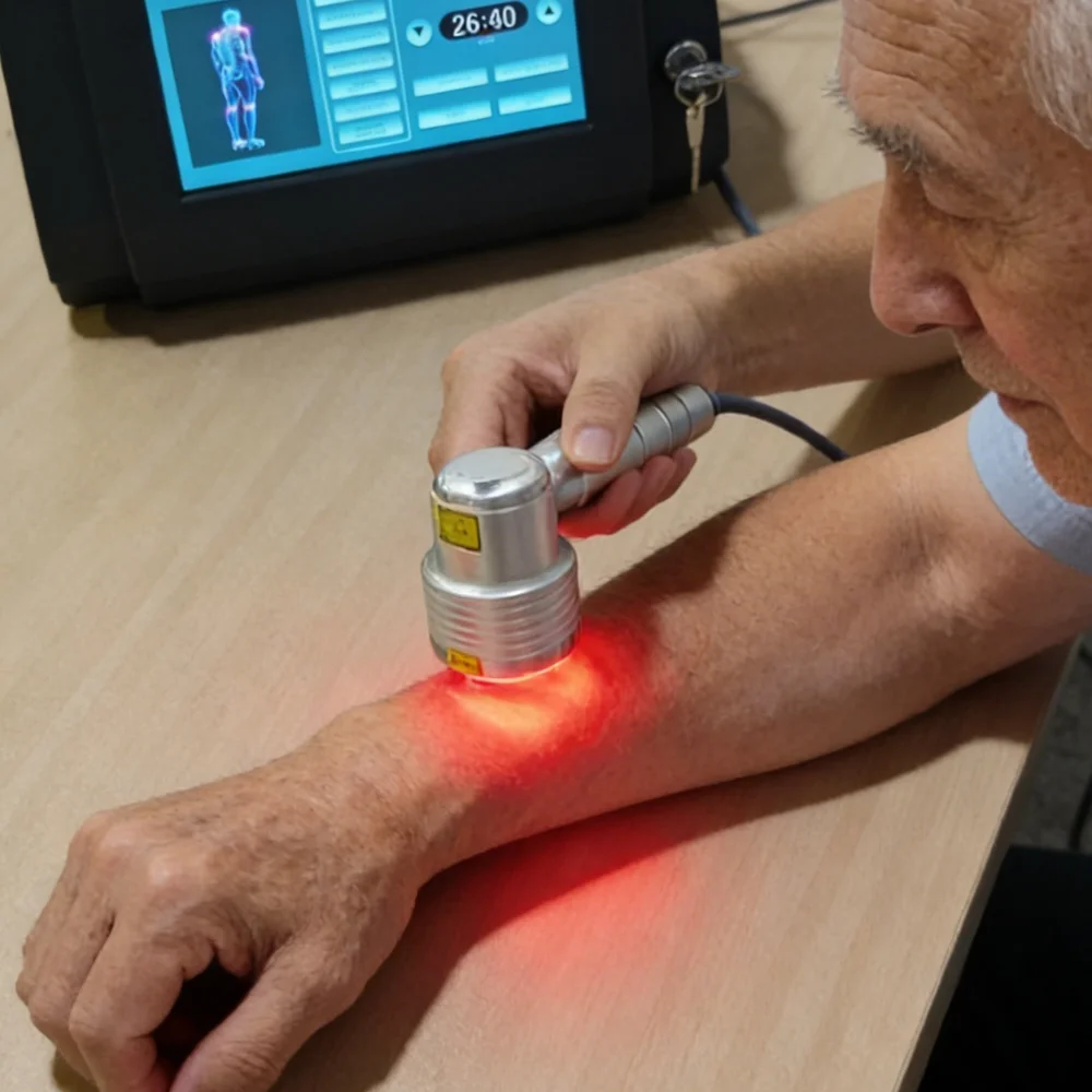 HLKGO Professional 5W Class IV Laser System, 808nm/650nm for Equine Muscle Canine Arthritis Human Sports Injury
HLKGO Professional 5W Class IV Laser System, 808nm/650nm for Equine Muscle Canine Arthritis Human Sports Injury